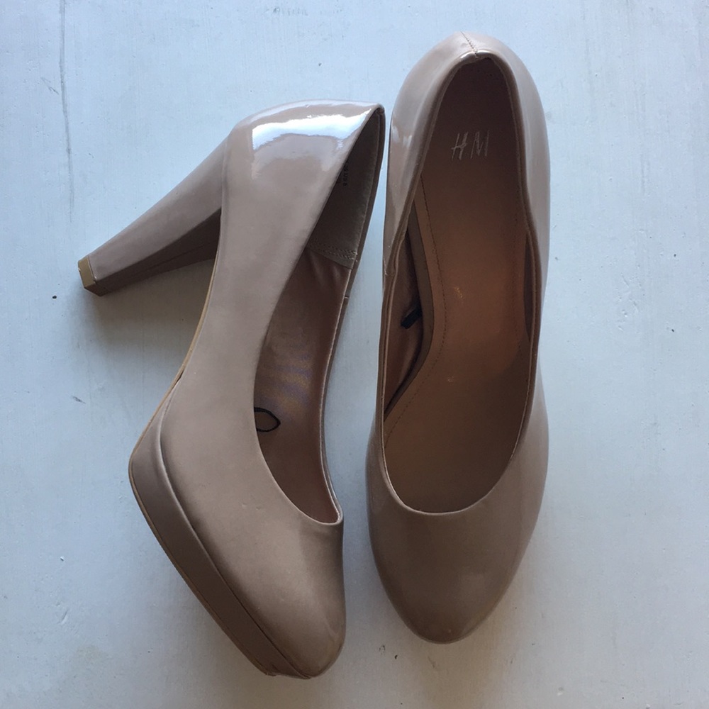 H&M nude heels